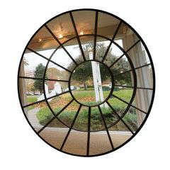 Antique Conservatory Mirrored Architectural Mirror